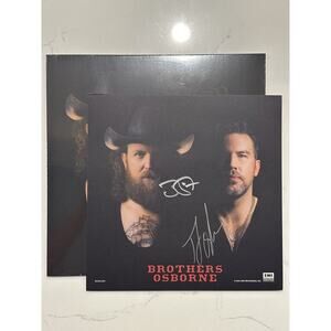 Brothers Osborne 2023 Signed Autographed Vinyl Record